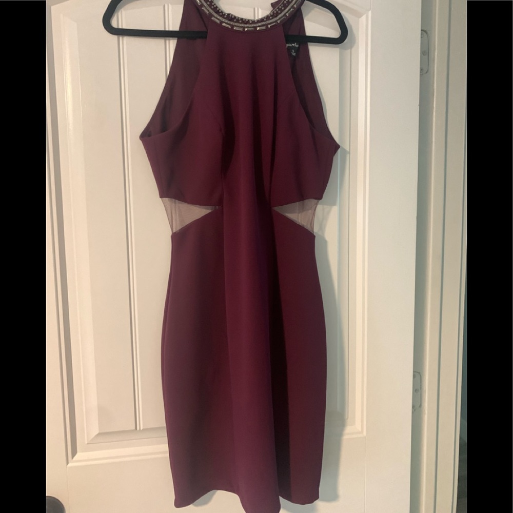 Plum Short dress